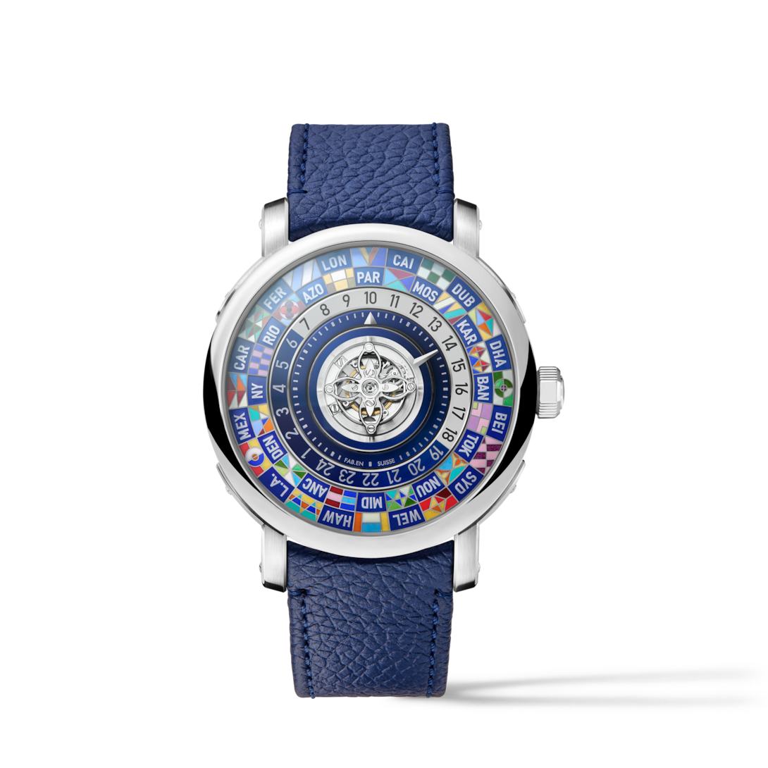 Louis Vuitton Escale Worldtime Flying Tourbillon, Automatic, 40mm